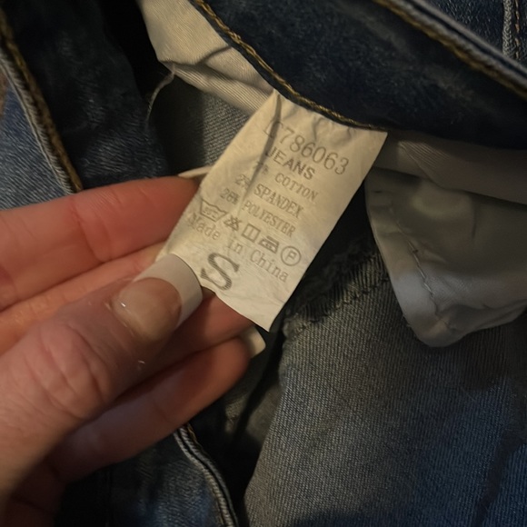 Small Womens Denim Shorts - Picture 2 of 3